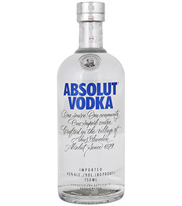 Водка Absolut 40% 1 л